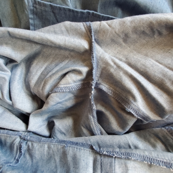 Flying‎ Tomato A. Calin Chambray Strappy Jumpsuit. - Picture 11 of 13